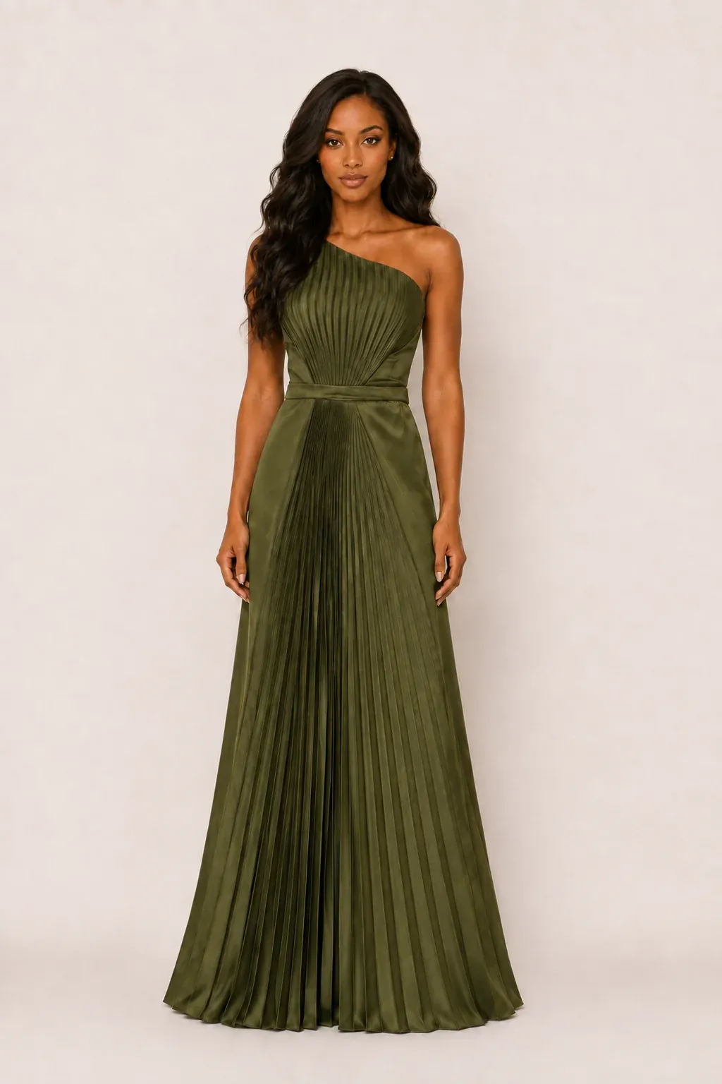 Vestido Lua Verde Oliva