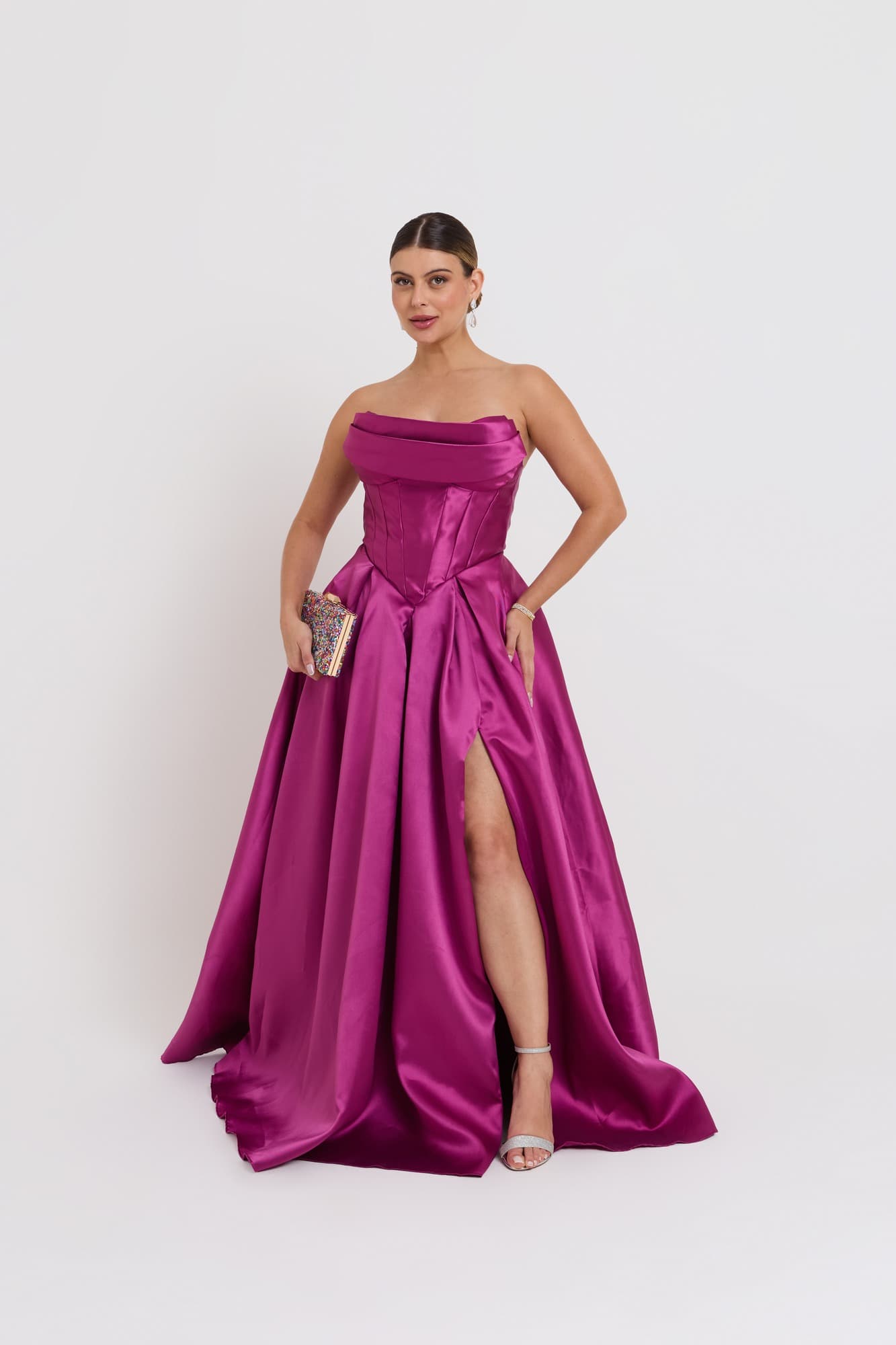 Vestido PIETRA Fúcsia